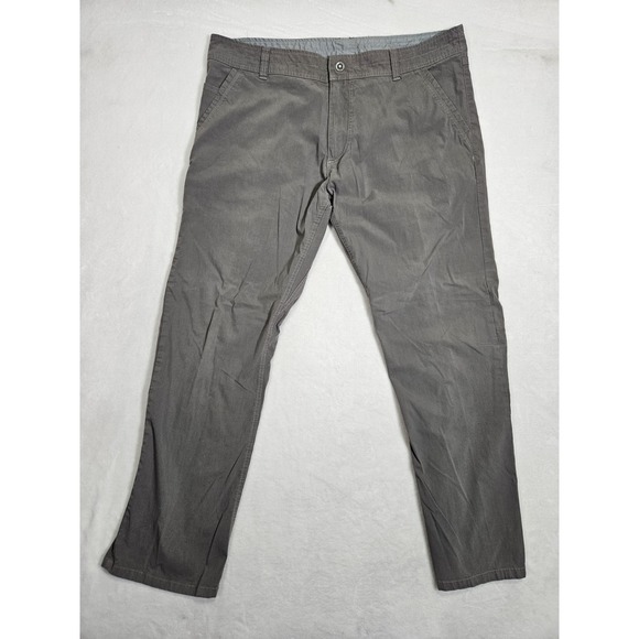 Kuhl Other - Kuhl Men's Slax Light Gray Legendary Lightweight Active Pants Size 40x32 Chino
